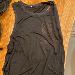 Lululemon sheer tank top